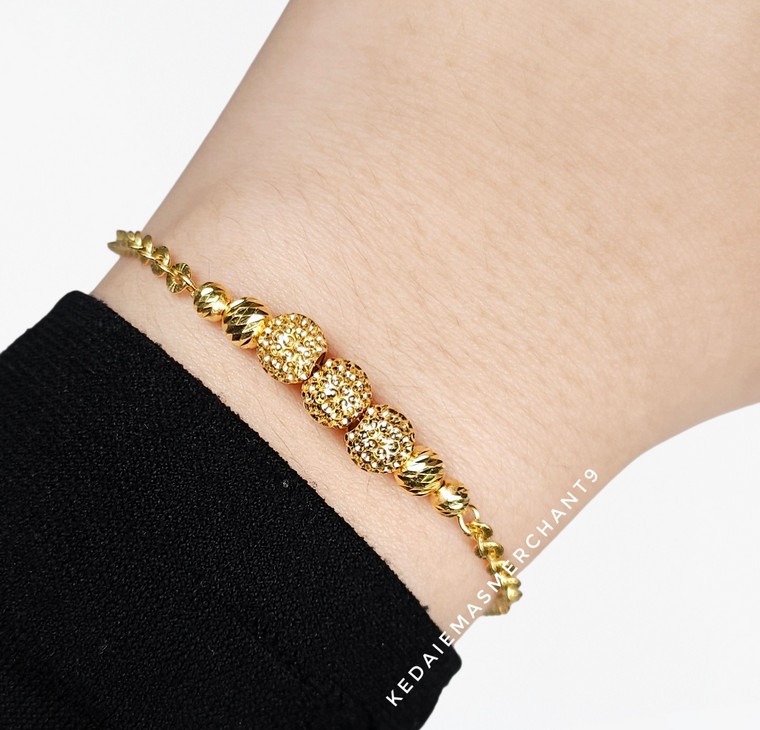 Merchant9 Rantai Tangan Choker Polo Candy Durian L:0.55CM