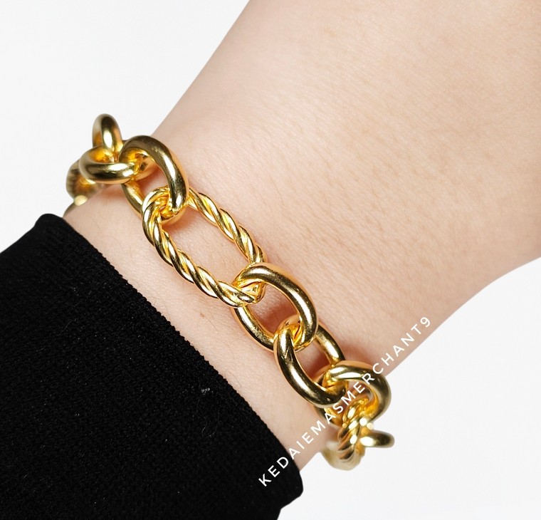 Merchant9 Rantai Tangan Sauh Polish Rope L:1.25CM
