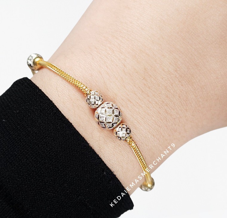 Merchant9 Rantai Tangan Choker Belut Candy Disco 2C