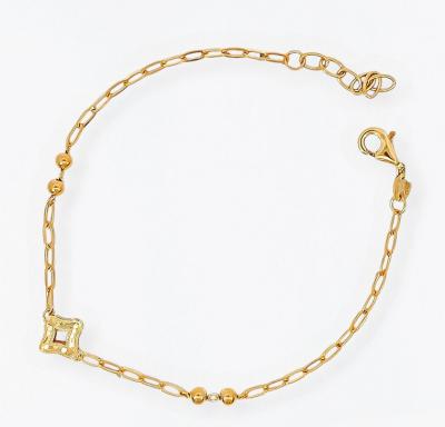 Merchant9 Rantai Tangan Sauh Leona Star L:0.8CM