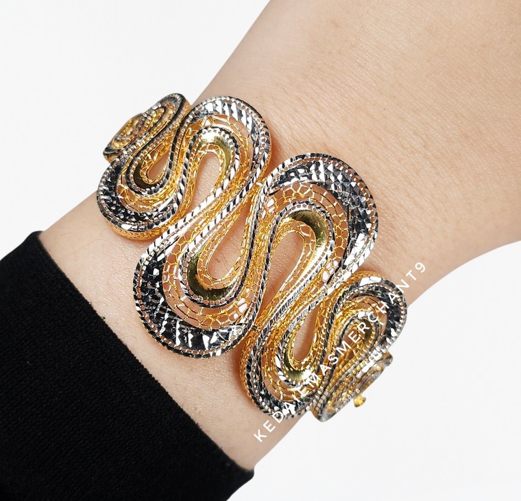 Merchant9 Gelang Harimau Menangis Diamond Cut 2C L:3.9CM