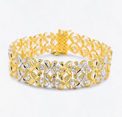 Merchant9 Rantai Tangan Bunga Tanjung Kerawang 2 Layer 2C L:1.6CM (KLIP SLIDE)