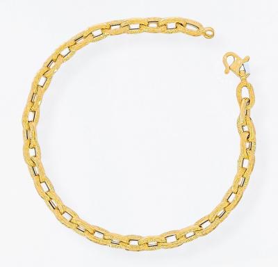 Merchant9 Rantai Tangan Sauh Oval Pasir L:0.4CM