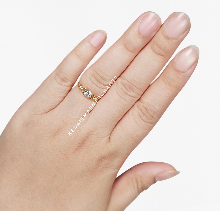 Merchant9 Cincin Emas Permata CERA BR9080