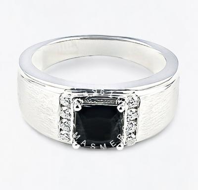 Merchant9 Cincin Perak Batu Hitam CPLKMS