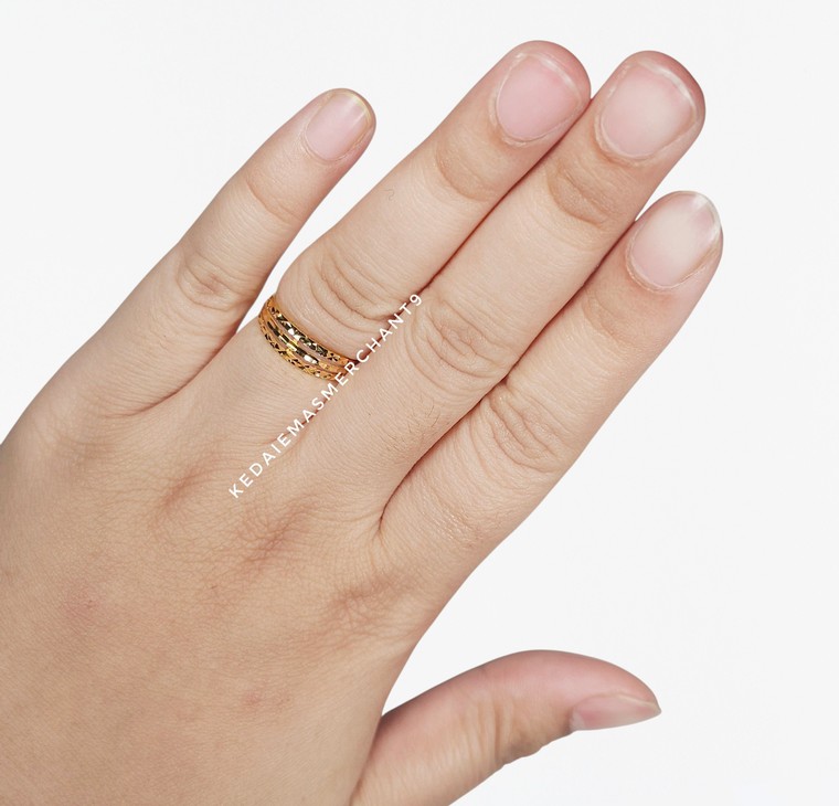 Merchant9 Cincin Emas KLCC 3L L:0.5CM