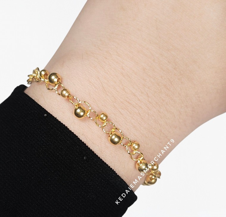 Merchant9 Rantai Tangan Kendi Pearl L:0.55CM