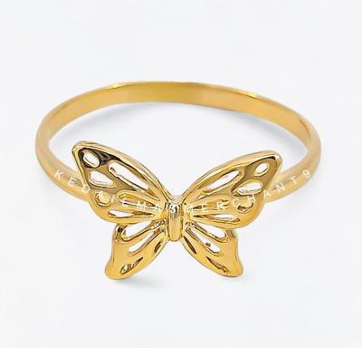 Merchant9 Cincin Emas Butterfly L:0.85CM
