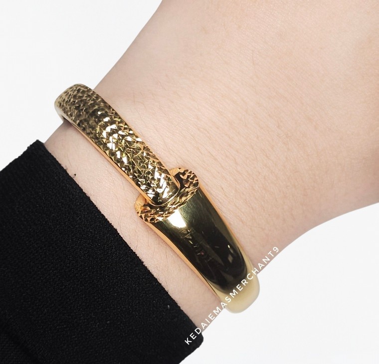 Merchant9 Gelang Lintah Dimensi Polish L:1.3CM