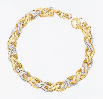 Merchant9 Rantai Tangan Tocang Dimensi 2C L:0.8CM