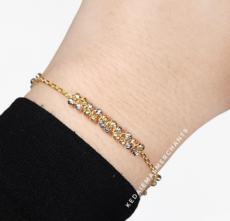 Merchant9 Rantai Tangan Sauh Anggur 2C Minimalist L:0.5CM