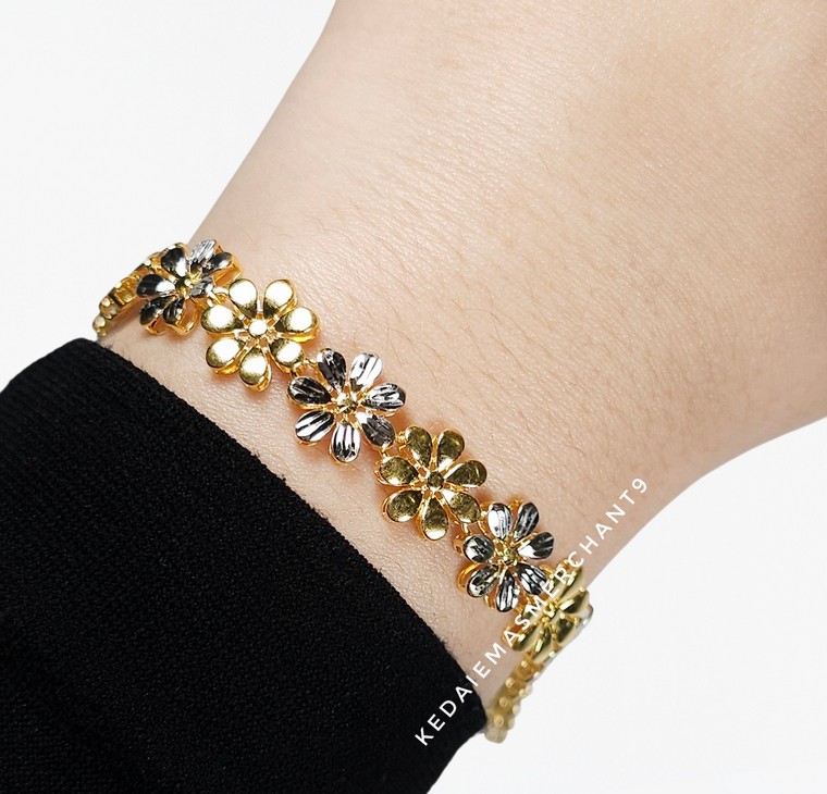 Merchant9 Rantai Tangan Daisy Polish 2C L:1CM