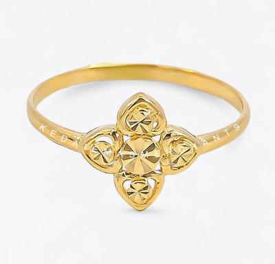 Merchant9 Cincin Emas Fleur L:1CM