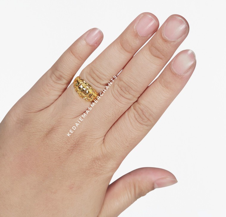 Merchant9 Cincin Emas Coco Kendi L:0.9CM