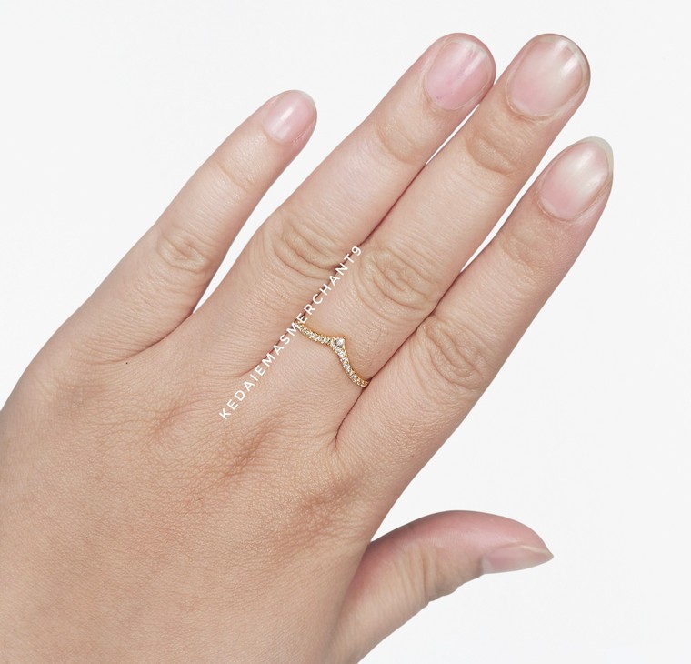 Merchant9 Cincin Emas Permata Cera CR9170