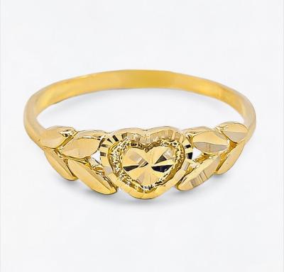 Merchant9 Cincin Emas Love Leaf L:0.6CM