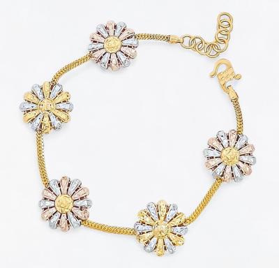 Merchant9 Rantai Tangan Belut Sunflower 3C L:1.4CM