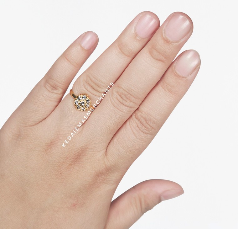 Merchant9 Cincin Emas Celestia Diamond Cut 2C L:0.9CM