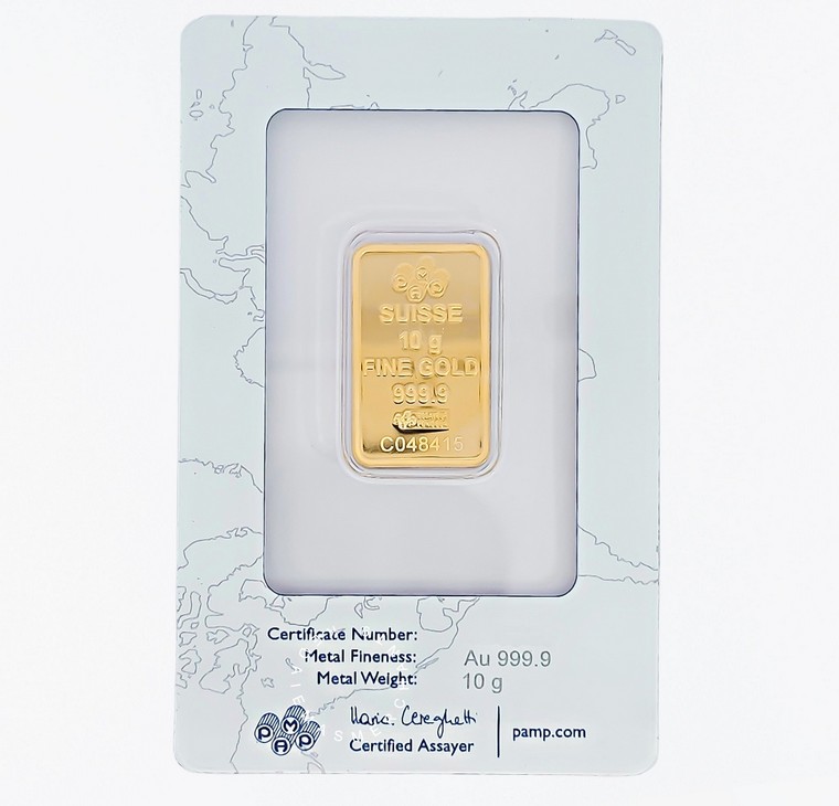 Merchant9 Gold Bar PAMP 999.9 Rosa 10g