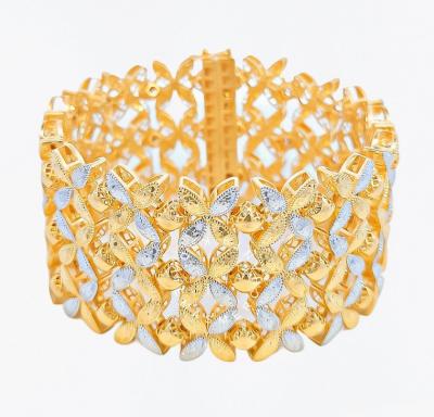 Merchant9 Rantai Tangan Honey Tanjung Kerawang 2C L:3.6CM (CANGKUK SLIDE)