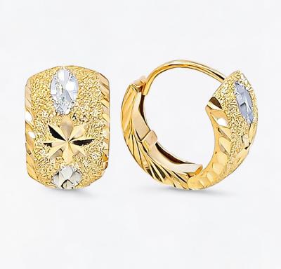 Merchant9 Subang Katup Star Leaf Pasir 2C L:0.75CM Dia:0.9CM