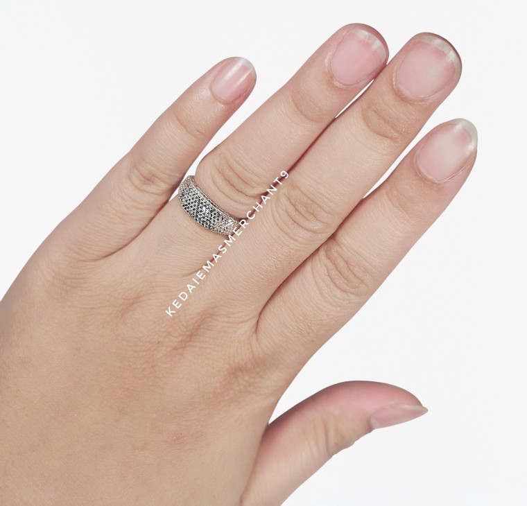 Merchant9 Cincin Emas Lintah Diamond Cut L:0.7CM