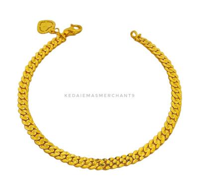 Merchant9 Rantai Tangan Gajah Padu L:0.4CM