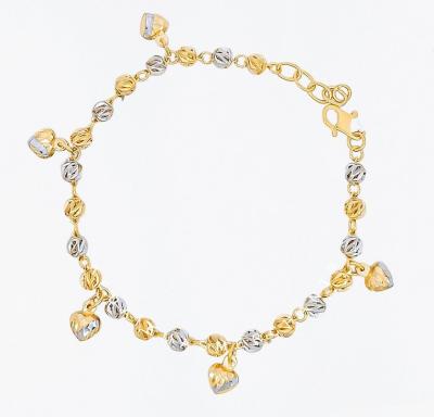 Merchant9 Rantai Tangan Candy Kerawang Gantung Love 2C L:0.4CM