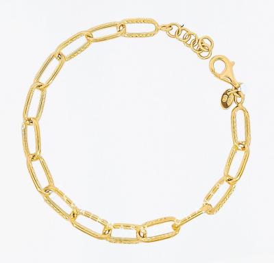 Merchant9 Rantai Tangan Paperclip Dimensi L:0.6CM