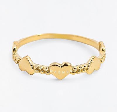 Merchant9 Cincin Emas Love Polish Minimalist L:0.3CM