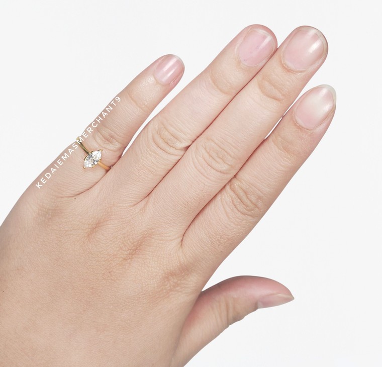 Merchant9 Cincin Emas Permata Cera BR9085