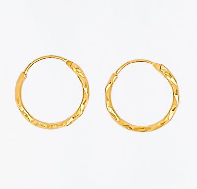 Merchant9 Subang Ring Dimensi Dia:0.9CM