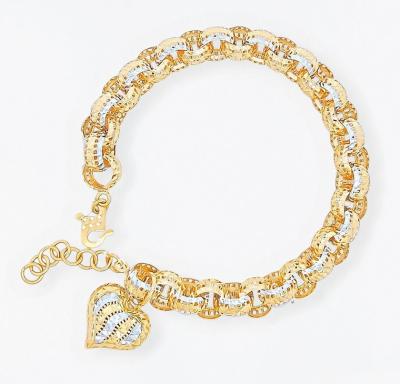 Merchant9 Rantai Tangan Kendi Kerawang Love Gantung 2C L:0.85CM