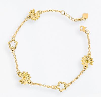 Merchant9 Rantai Tangan Polo Bunga Daisy Peaceminusone L:0.9CM