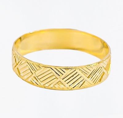 Merchant9 Cincin Emas Belah Rotan Ketupat L:0.5CM