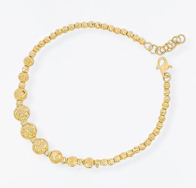 Merchant9 Rantai Tangan Choker Candy Nonagon L:0.6CM