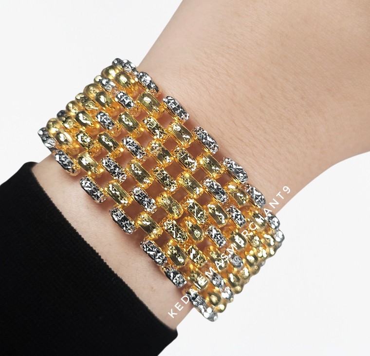 Merchant9 Rantai Tangan Valerica 2C L:2.8CM (KLIP SLIDE)