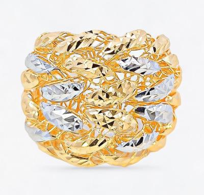 Merchant9 Cincin Emas Tocang Kerawang Dimensi 2C L:2.2CM