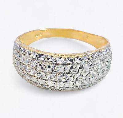 Merchant9 Cincin Emas Lintah Diamond Cut 2C L:0.7CM