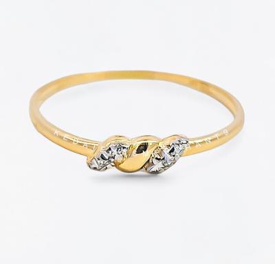 Merchant9 Cincin Emas Twist 2C Minimalist