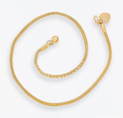 Merchant9 Rantai Kaki Belut Padu L:0.15CM