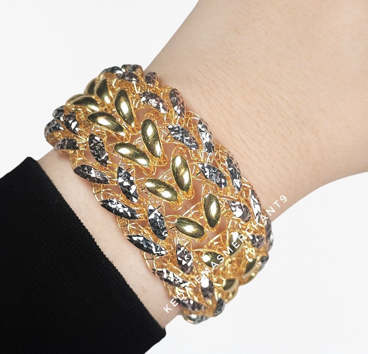 Merchant9 Rantai Tangan Tocang 3L 3C L:3.1CM (KLIP SLIDE)