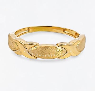 Merchant9 Cincin Emas Tocang Polish Matte L:0.45CM