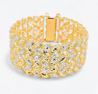 Merchant9 Rantai Tangan Leaf Dimensi Kerawang 3 Layer 2C L:2.85CM (KLIP PETAK)