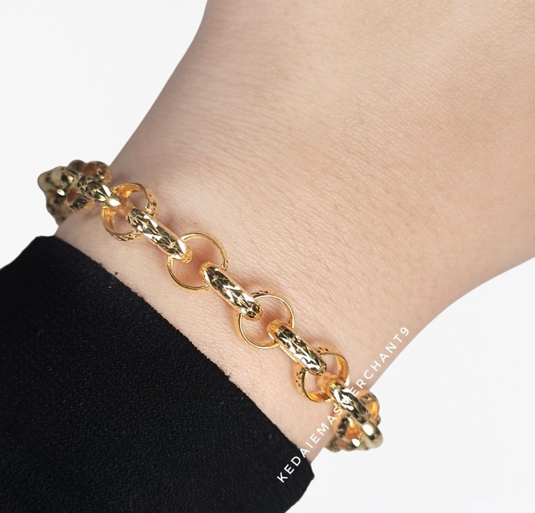 Merchant9 Rantai Tangan Sauh Kendi L:0.7CM