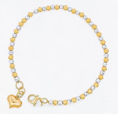 Merchant9 Rantai Tangan Pearl Cube Dimensi Love Gantung 2C L:0.3CM