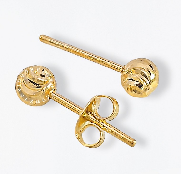 Merchant9 Subang Skrew Lolipop Half Moon L:0.4CM