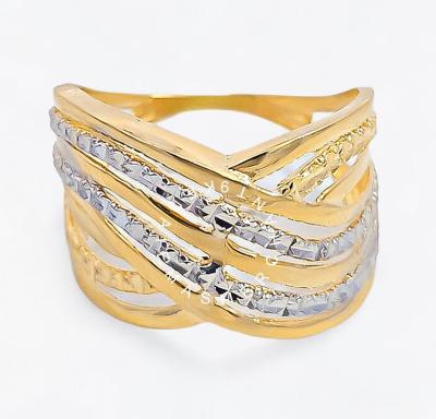 Merchant9 Cincin Emas Wave Dimensi 2C L:1.35CM