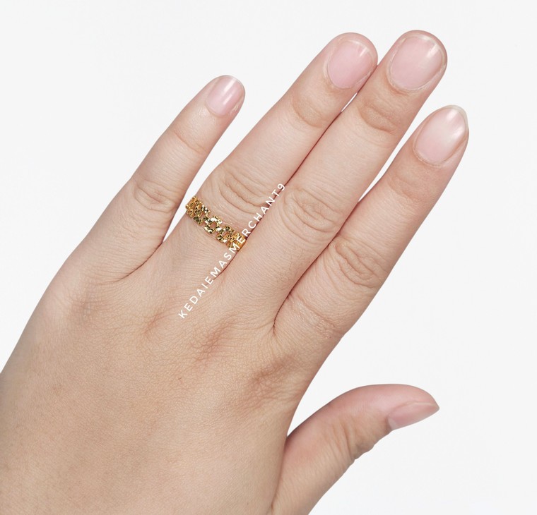 Merchant9 Cincin Emas Veronica L:0.5CM