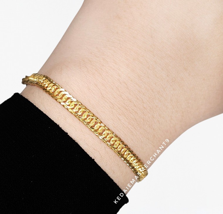 Merchant9 Rantai Tangan Kait 2 Pasir L:0.5CM